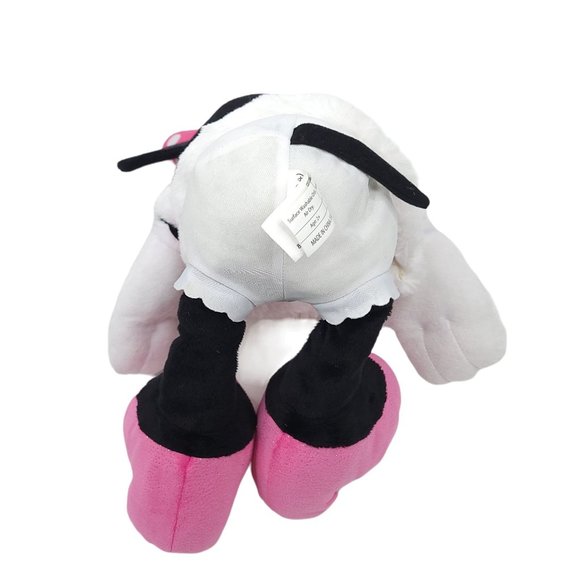 Disney Minnie Mouse Plush Doll 24" Stuffed Animal Toy Pink Polka Dot Snowflake - Picture 9 of 12